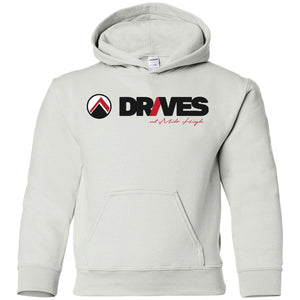 Drives dark logo G185B Gildan Youth Pullover Hoodie