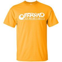 Load image into Gallery viewer, Offroad Design white logo G200B Gildan Youth Ultra Cotton T-Shirt