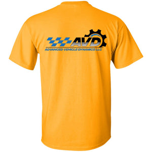 AVD black logo 2-sided print G500 Gildan 5.3 oz. T-Shirt