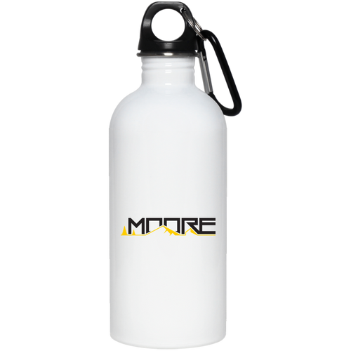 MOORE 23663 20 oz. Stainless Steel Water Bottle