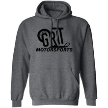 Load image into Gallery viewer, GRIT Black logo G185 Pullover Hoodie