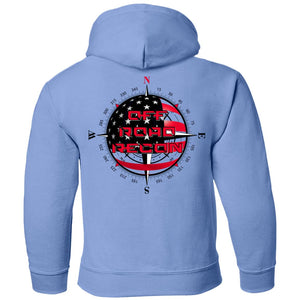 Off-Road Recon 2-sided print G185B Gildan Youth Pullover Hoodie