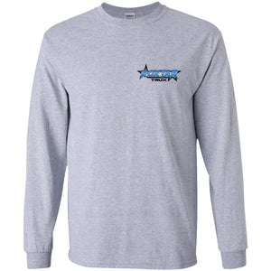 RoxtarTrux 2-sided logo G240 Gildan LS Ultra Cotton T-Shirt