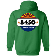 Load image into Gallery viewer, 8450 Fabrication 2-sided print G185 Gildan Pullover Hoodie 8 oz.