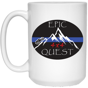 Epic 4x4 Quest 21504 15 oz. White Mug
