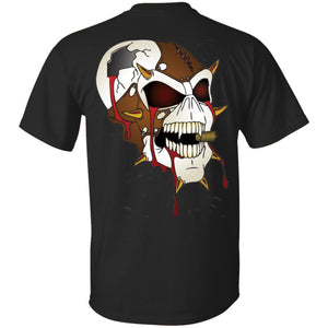 Dark Side Racing 2-sided print w/ skull on back G200 Gildan Ultra Cotton T-Shirt
