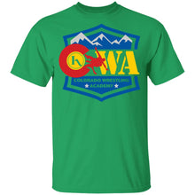 Load image into Gallery viewer, Colorado Wrestling Academy 2-sided print G500B Gildan Youth 5.3 oz 100% Cotton T-Shirt