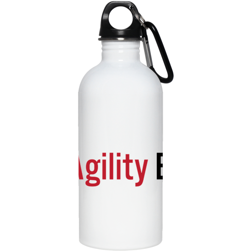 Agility Energy full wrap around logo 23663 20 oz. Stainless Steel Water Bottle