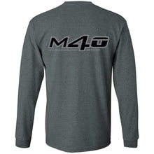 Load image into Gallery viewer, M4O 2-sided print G240 Gildan LS Ultra Cotton T-Shirt