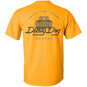 Dusty Dog gray logo 2-sided print G200 Gildan Ultra Cotton T-Shirt