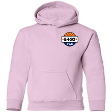 Load image into Gallery viewer, 8450 Fabrication 2-sided print G185B Gildan Youth Pullover Hoodie