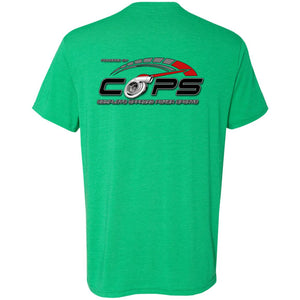 COPS Powered by Turbo 2-sided print NL6010 Men's Triblend T-Shirt
