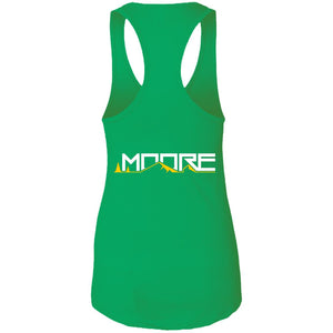 MOORE 2-sided print NL1533 Next Level Ladies Ideal Racerback Tank