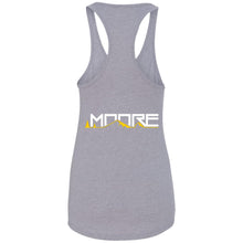 Load image into Gallery viewer, MOORE 2-sided print NL1533 Next Level Ladies Ideal Racerback Tank