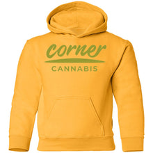 Load image into Gallery viewer, Corner Cannabis G185B Gildan Youth Pullover Hoodie