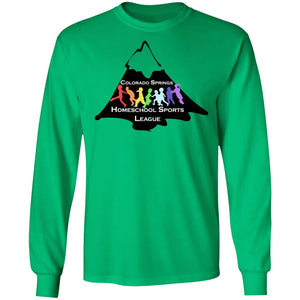 CO Springs Home School Sports League G240 Gildan LS Ultra Cotton T-Shirt