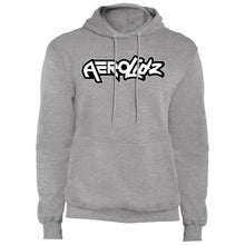 Load image into Gallery viewer, AeroLidz black &amp; white PC78H Core Fleece Pullover Hoodie