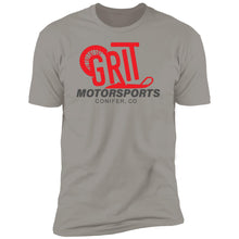 Load image into Gallery viewer, GRIT Motorsports red logo NL3600 Premium Short Sleeve T-Shirt