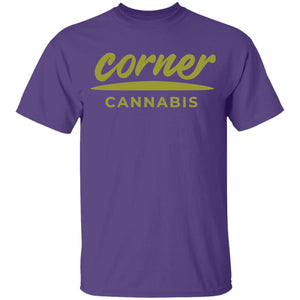 Corner Cannabis G500B Gildan Youth 5.3 oz 100% Cotton T-Shirt