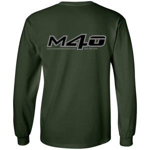 M4O 2-sided print G240 Gildan LS Ultra Cotton T-Shirt