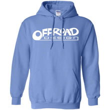 Load image into Gallery viewer, Offroad Design white logo G185 Gildan Pullover Hoodie 8 oz.
