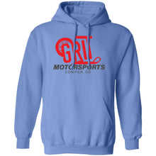 Load image into Gallery viewer, GRIT Motorsports red logo G185 Pullover Hoodie