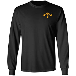 BeehiveFAB 2-sided print G240 Gildan LS Ultra Cotton T-Shirt