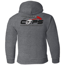 Load image into Gallery viewer, COPS Turbo 2-sided print G185B Youth Pullover Hoodie