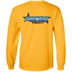 RoxtarTrux 2-sided logo G240 Gildan LS Ultra Cotton T-Shirt