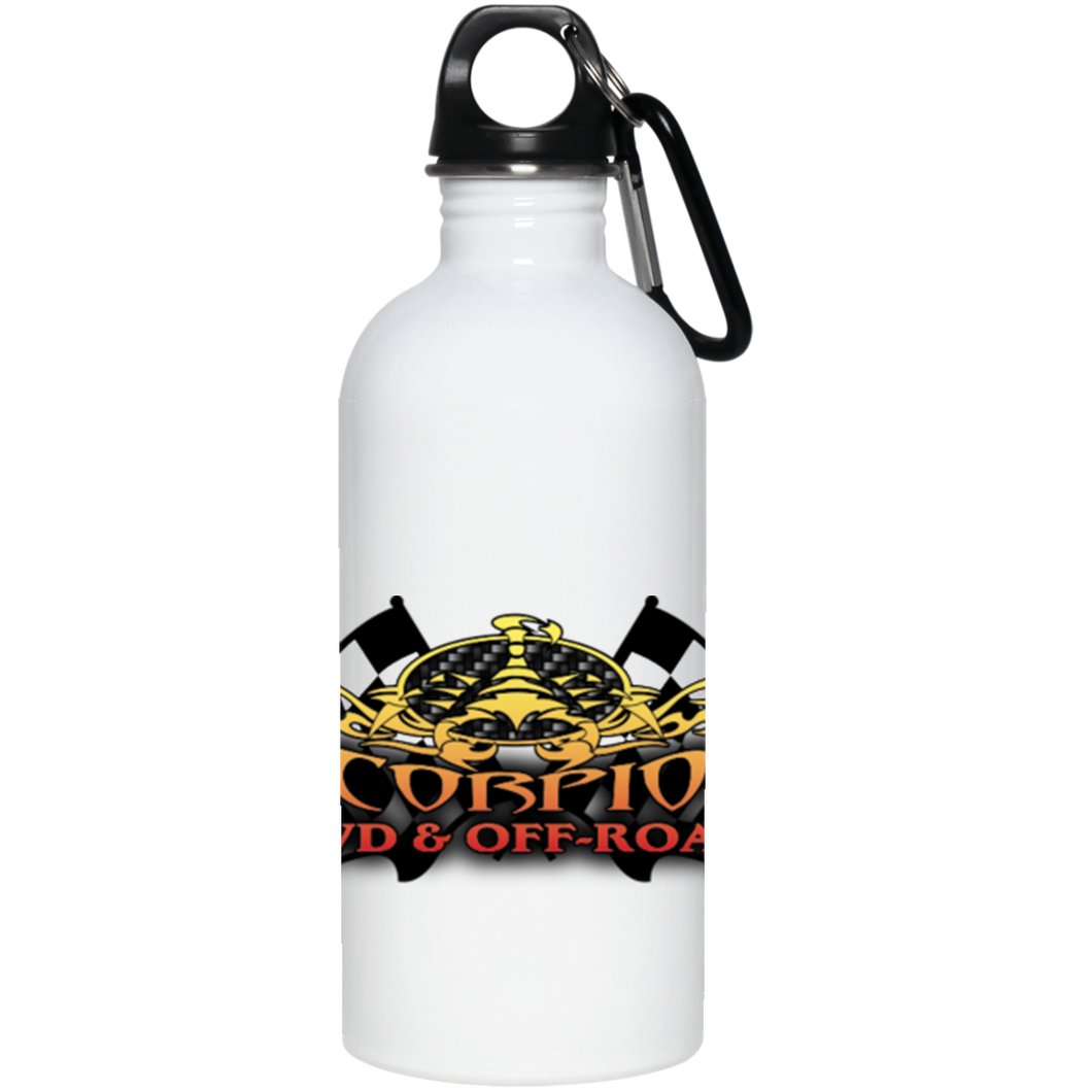 Scorpion full wrap-around logo 23663 20 oz. Stainless Steel Water Bottle