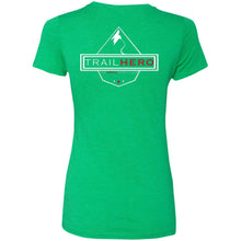 Load image into Gallery viewer, TH white logo 2-sided print NL6710 Ladies&#39; Triblend T-Shirt