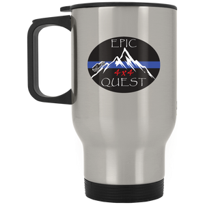Epic 4x4 Quest XP8400S Silver Stainless Travel Mug