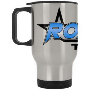 Roxtar Trux full wrap around logo XP8400S Silver Stainless Travel Mug