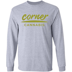 Corner Cannabis G240 Gildan LS Ultra Cotton T-Shirt