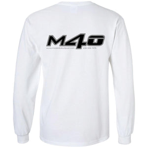 M4O 2-sided print G240 Gildan LS Ultra Cotton T-Shirt