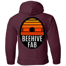 Load image into Gallery viewer, BeehiveFAB 2-sided print G185B Gildan Youth Pullover Hoodie