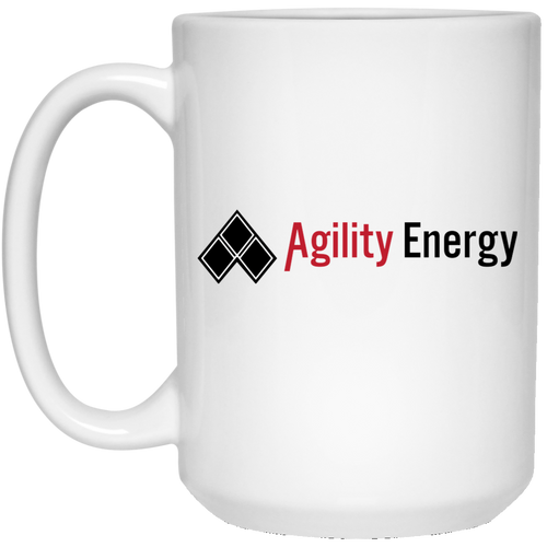 Agility Energy 21504 15 oz. White Mug