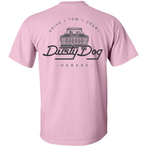 Dusty Dog gray logo 2-sided print G200 Gildan Ultra Cotton T-Shirt