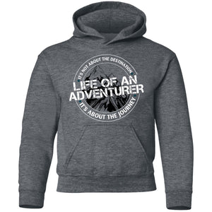 Life of an Adventurer G185B Gildan Youth Pullover Hoodie