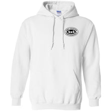 Load image into Gallery viewer, HCP4x4 black &amp; white logo  2-sided print G185 Gildan Pullover Hoodie 8 oz.